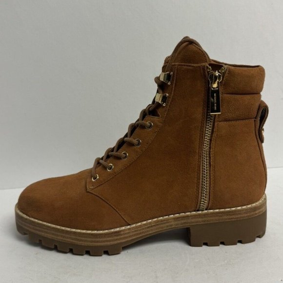 Michael Kors Womens Rosario Ankle Boot Suede Size 7 M - Picture 1 of 6